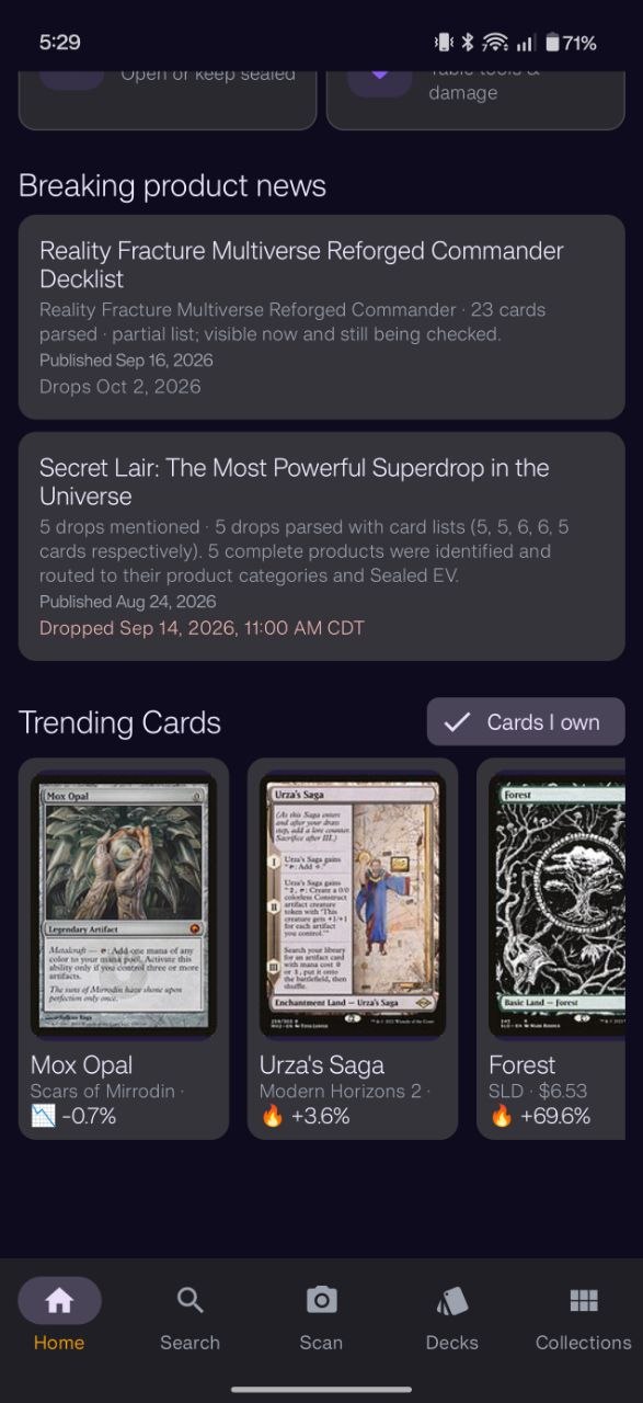 Breaking news and trends