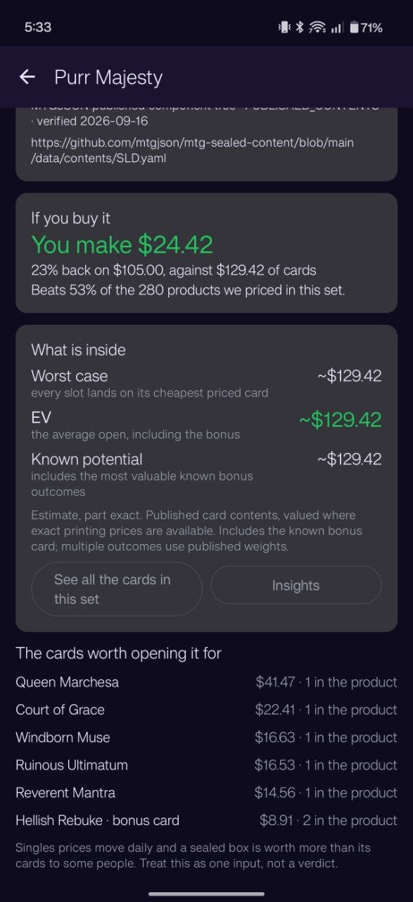 Sealed EV math